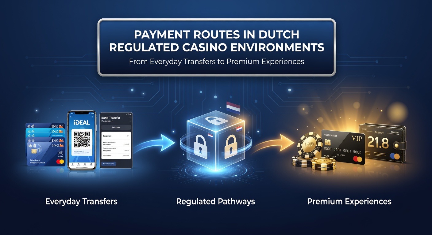 Overzicht van betalingsroutes en transactiemethoden in Nederlandse gereguleerde casino's